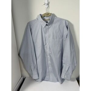 Gold Label Roundtree & Yorke Men's Shirt 16 1/2 35 Non Iron Button Up‎ B01